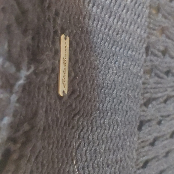 Eddie Bauer Beautiful Navy Cardigan Sz S NWT - Picture 4 of 4